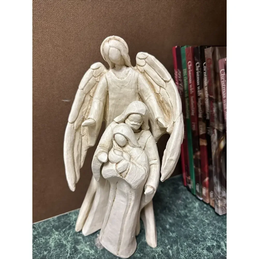 Brookwood Community Holy Family Nativity • Handmade USA Ceramic Christmas Set